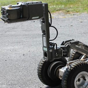 The Rausch inspection camera in an upright position