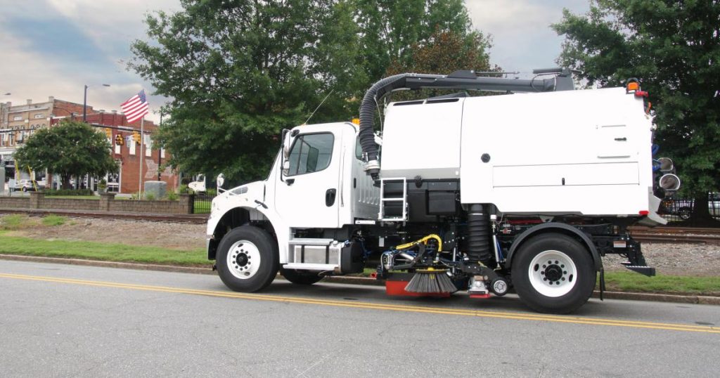 V65 Truck Mounted Sweeper