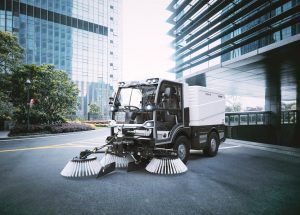 Bucher street sweeper