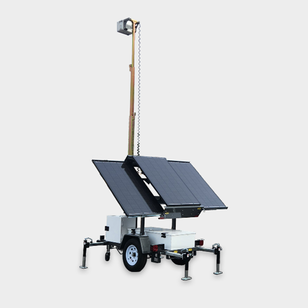 mobile surveillance tower
