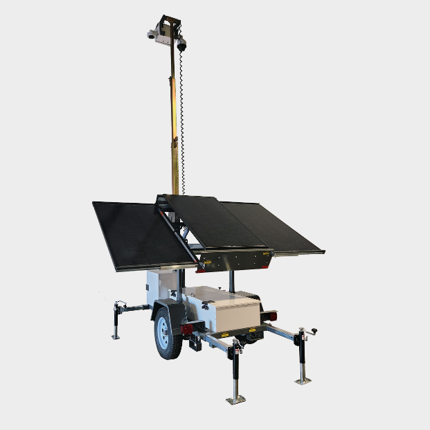 mobile surveillance tower